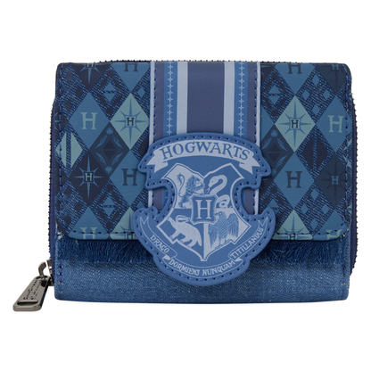 Loungefly Harry Potter Denim Tri Fold Wallet