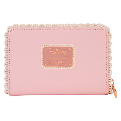 Loungefly Disney Princess Floral Lace Zip Around Wallet