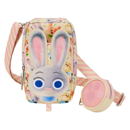 Loungefly Zootopia 2 Cell Phone Crossbody Bag with Coin Bag
