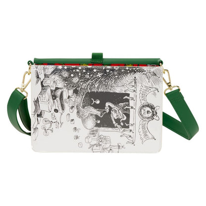 Loungefly Dr. Seuss Grinch Holiday Crossbody Bag