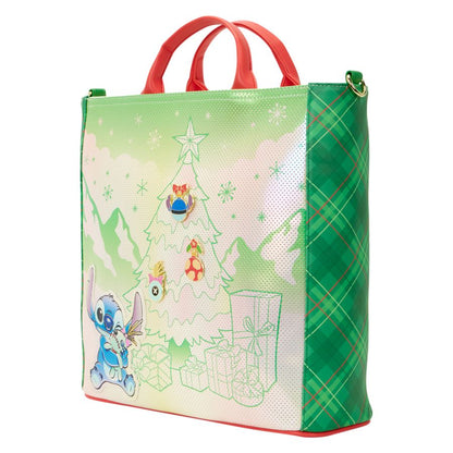 Loungefly Lilo & Stitch Holiday Tote Bag