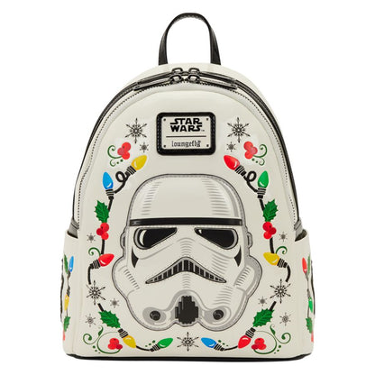 Loungefly Star Wars Stormtrooper Holiday Mini Backpack