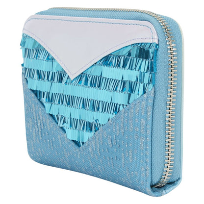 Loungefly Frozen Elsa Glitter Sequin Zip Around Wallet