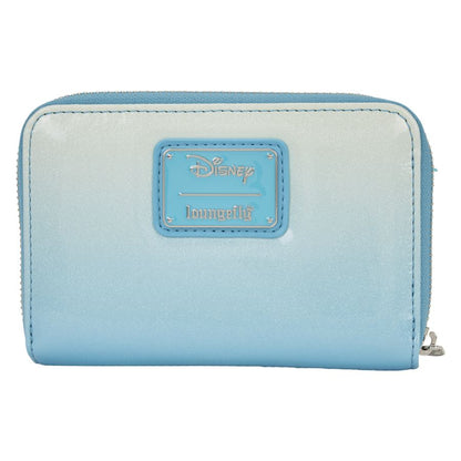 Loungefly Frozen Elsa Glitter Sequin Zip Around Wallet