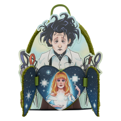 Loungefly Edward Scissorhands Sherpa Mini Backpack