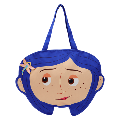 Loungefly Coraline Oversize Canvas Tote Bag