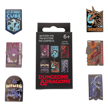 Loungefly Dungeons & Dragons Mystery Pin Assortment (Display of 12)
