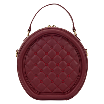 Loungefly Loungefly Red Pin Trader Crossbody Bag