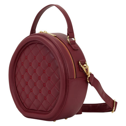 Loungefly Loungefly Red Pin Trader Crossbody Bag