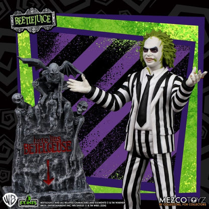 Mezco Toyz Beetlejuice Beetlejuice 5 Points 3.75" Figure Assortment