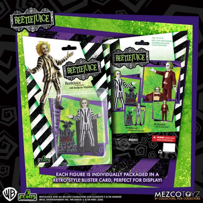 Mezco Toyz Beetlejuice Beetlejuice 5 Points 3.75" Figure Assortment