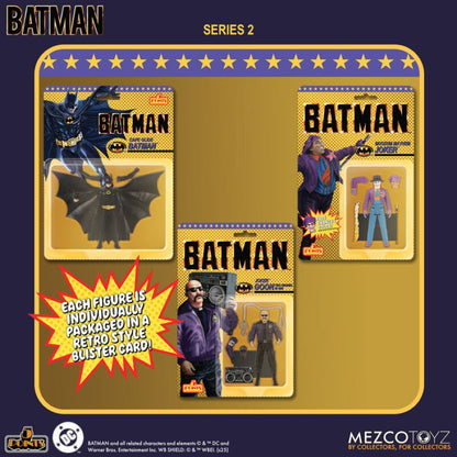 Mezco Toyz Batman (1989) 5 Points Action Figure (Series 2) Assortment