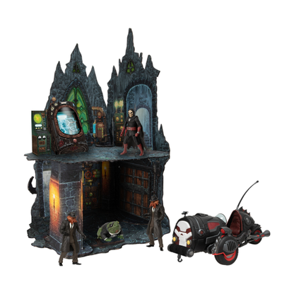 Mezco Toyz Rumble Society Doc Nocturnal Tower Playset