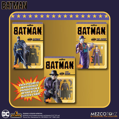 Mezco Toyz Batman (1989) 5 Points Figure Assortment