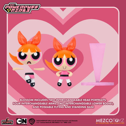Mezco Toyz The Powerpuff Girls 5 Points Figure Assortment (Set of 4)
