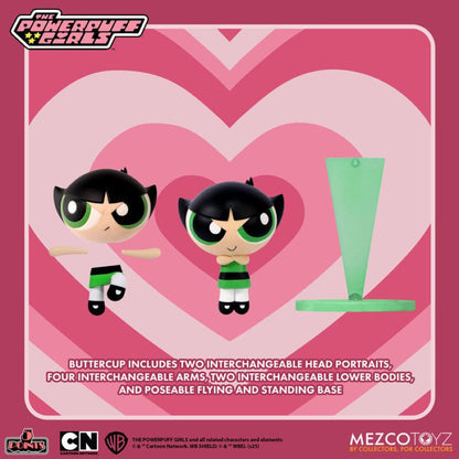 Mezco Toyz The Powerpuff Girls 5 Points Figure Assortment (Set of 4)