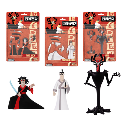 Mezco Toyz Samurai Jack 5 Points Figure Assortment