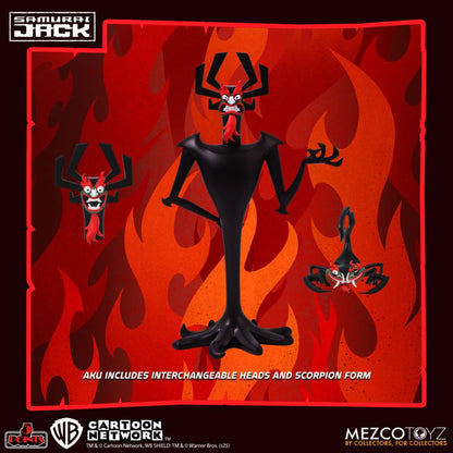Mezco Toyz Samurai Jack 5 Points Figure Assortment