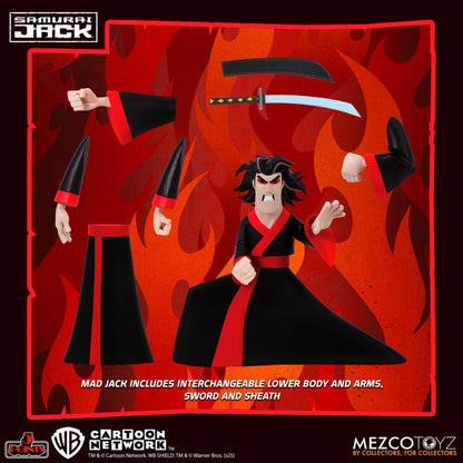 Mezco Toyz Samurai Jack 5 Points Figure Assortment