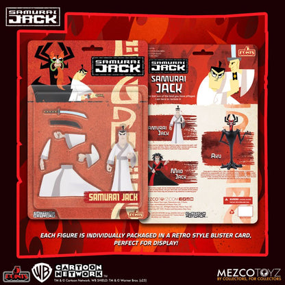 Mezco Toyz Samurai Jack 5 Points Figure Assortment