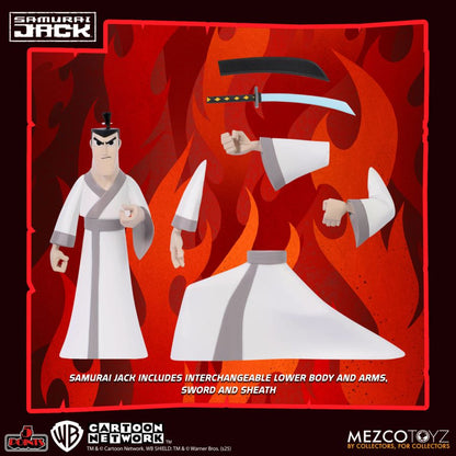 Mezco Toyz Samurai Jack 5 Points Figure Assortment