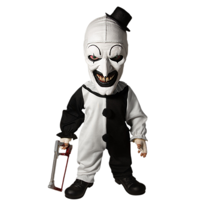 Mezco Toyz Terrifier Art The Clown 15'' Mega Figure