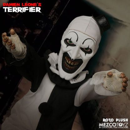 Mezco Toyz Terrifier Art The Clown 18'' Roto Plush