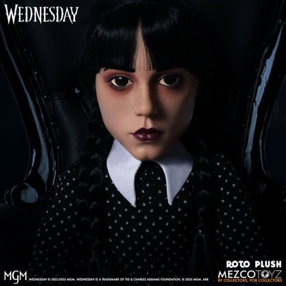Mezco Toyz Wednesday (TV)  Wednesday Addams 18" MDS Roto Plush