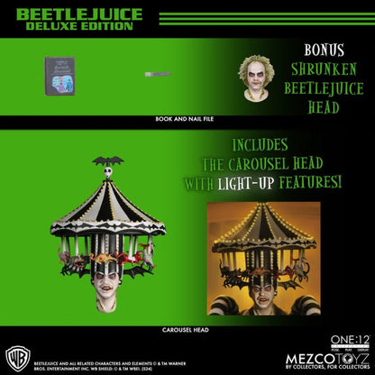 Mezco Toyz Beetlejuice Beetlejuice Deluxe One:12 Collective Action Figure