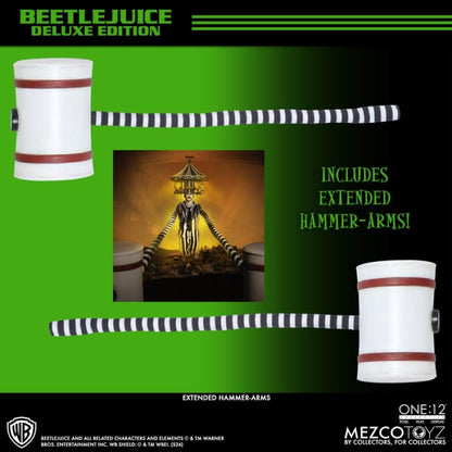 Mezco Toyz Beetlejuice Beetlejuice Deluxe One:12 Collective Action Figure