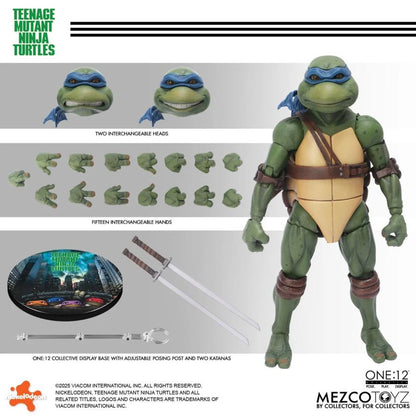 Mezco Toyz Teenage Mutant Ninja Turtles (1990) ONE:12 Collective 4 Figure Box Set