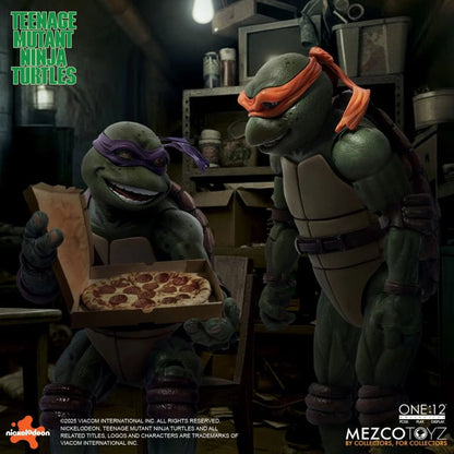 Mezco Toyz Teenage Mutant Ninja Turtles (1990) ONE:12 Collective 4 Figure Box Set
