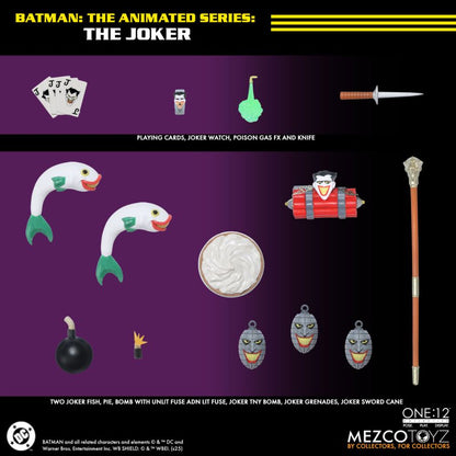 Mezco Toyz Batman: The Animated Series The Joker One:12 Collective Figure