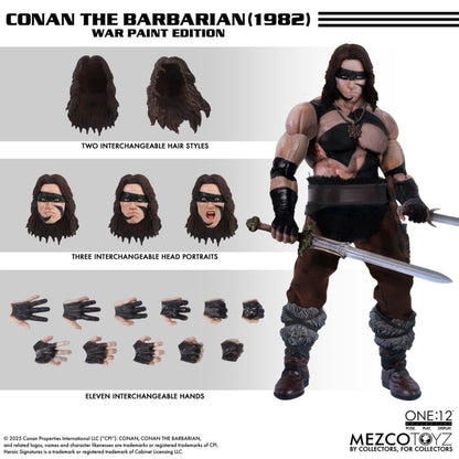 Mezco Toyz Conan The Barbarian (1982) Conan ONE:12 Collective 1:12 Scale Action Figure