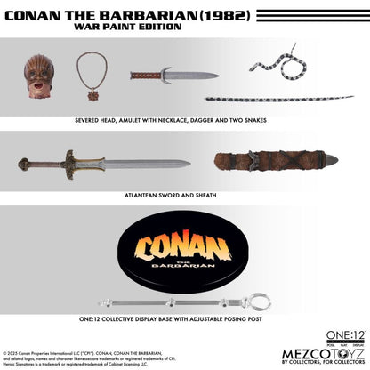 Mezco Toyz Conan The Barbarian (1982) Conan ONE:12 Collective 1:12 Scale Action Figure