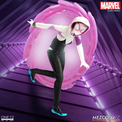 Mezco Toyz Spider Man Ghost Spider One:12 Collective Figure