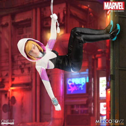 Mezco Toyz Spider Man Ghost Spider One:12 Collective Figure