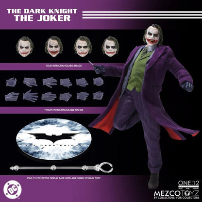 Mezco Toyz Batman: The Dark Knight Joker One:12 Collective Action Figure