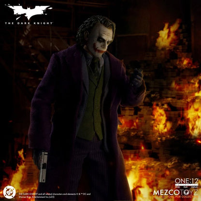 Mezco Toyz Batman: The Dark Knight Joker One:12 Collective Action Figure
