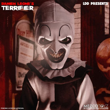 Mezco Toyz LDD Presents Terrifier: Art the Clown 10" Doll