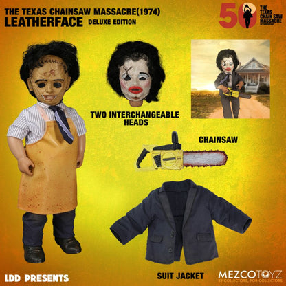 Mezco Toyz LDD Presents The Texas Chainsaw Massacre (1974) Leatherface 10" Doll