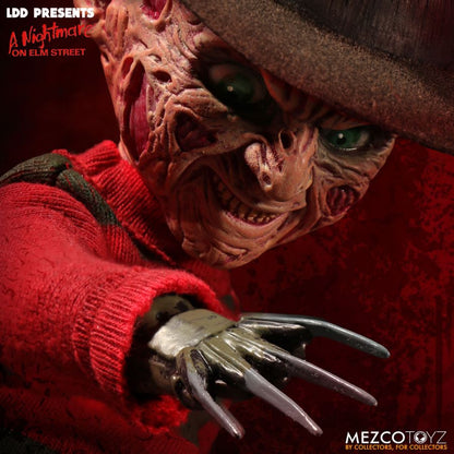 Mezco Toyz LDD Presents Nightmare On Elm Street: Talking Freddy Krueger 10" Doll
