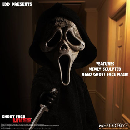Mezco Toyz LDD Presents Scream: Ghost Face (Zombie Edition) 10" Doll