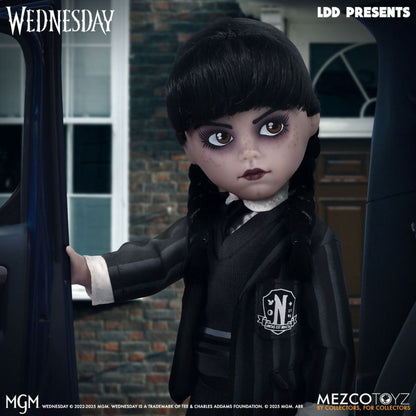 Mezco Toyz LDD Presents Wednesday Nevermore Academy Uniform 10" Doll