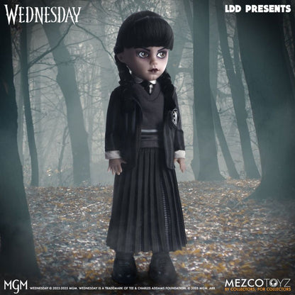 Mezco Toyz LDD Presents Wednesday Nevermore Academy Uniform 10" Doll