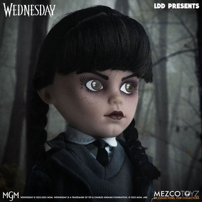 Mezco Toyz LDD Presents Wednesday Nevermore Academy Uniform 10" Doll