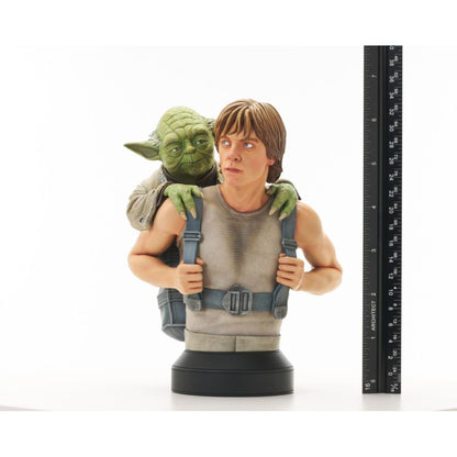 Diamond Select Toys Star Wars: The Empire Strikes Back  Luke Skywalker with Yoda 1:6 Scale Mini Bust