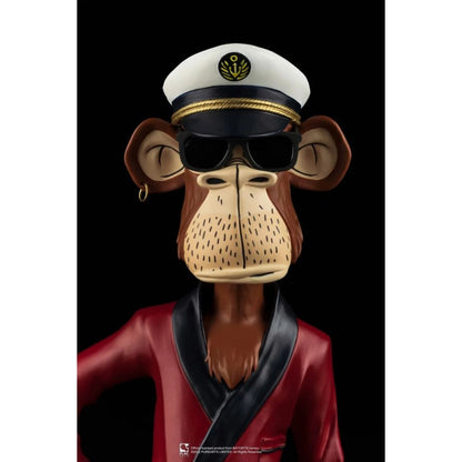 Pure Arts Bored Ape Yacht Club Bored Captain Ape 1:8 Scale Statue