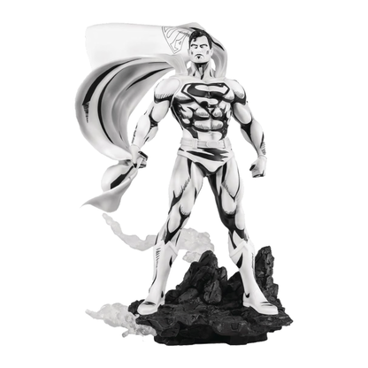 Pure Arts Superman Superman (John Byrne) Black & White PVC 1:8 Scale Statue