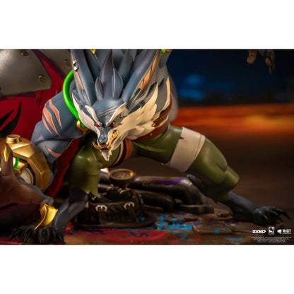 Pure Arts 2XKO Jinx & Warwick 1:10 Scale Diorama